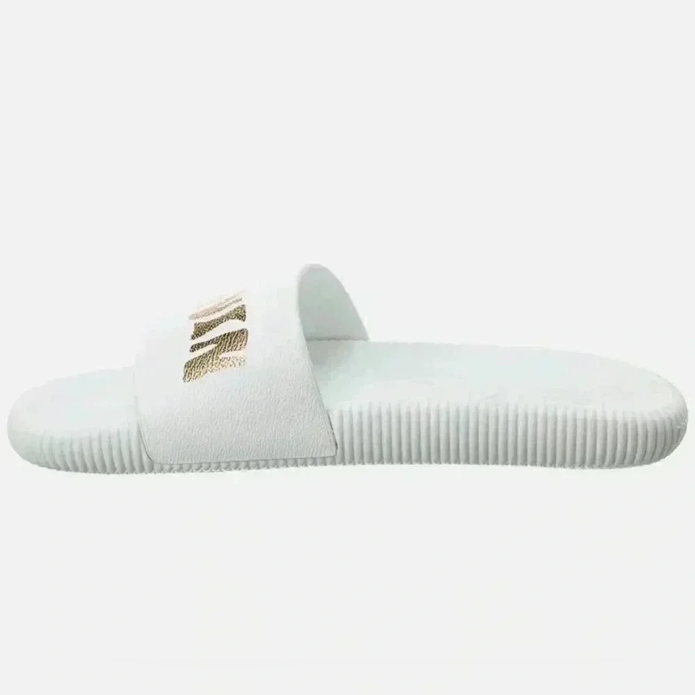 LANVIN Men’s Arpege Slide Logo Slip on Sandal flip flop Size 8.5 US / EU 42